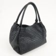 BOTTEGA VENETA Intrecciato Leather Tote Bag Black 222322 Online