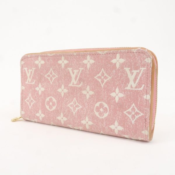 Louis Vuitton Monogram Denim Zippy Wallet Round Zip Wallet M81182 Discount