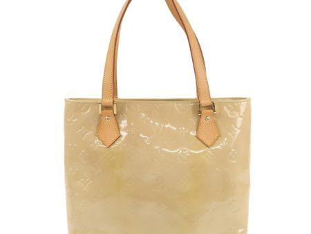 Louis Vuitton Monogram Vernis Houston Tote Bag Beige M91004 Online now