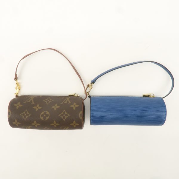 Louis Vuitton Monogram Epi Set of 2 Papillon Pouch Old Type Online now