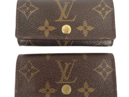 Louis Vuitton Monogram Set of 2 Multicles 4 Key Case M62631 Hot on Sale