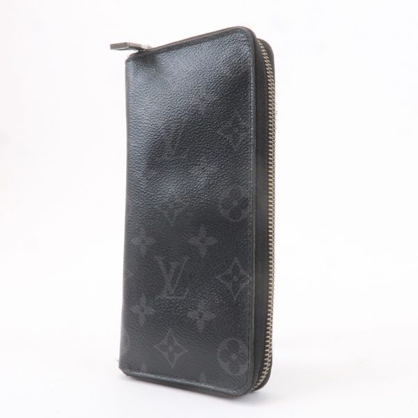 Louis Vuitton Monogram Eclipse Zippy Wallet Vertical Wallet M62295 Online Hot Sale