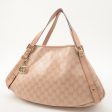 GUCCI Abbey GG Crystal Leather Tote Hand Bag Pink 130736 Hot on Sale