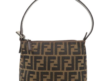 FENDI Zucca Canvas Leather Mini Shoulder Bag Pouch 26810 Online Hot Sale