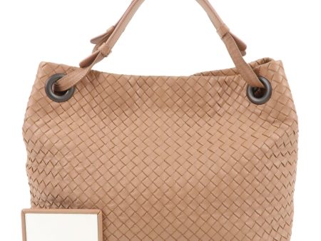 BOTTEGA VENETA Intrecciato Large Garda Bag Pink Beige 576593 Hot on Sale