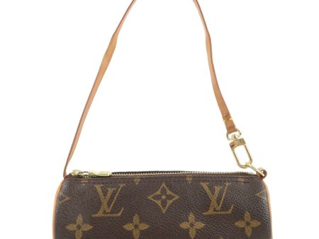 Louis Vuitton Monogram Mini Pouch for Papillon Bag Brown Discount