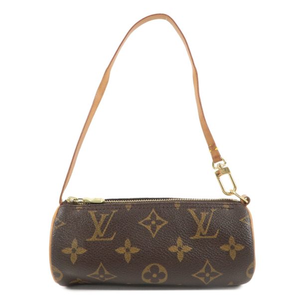 Louis Vuitton Monogram Mini Pouch for Papillon Bag Brown Discount