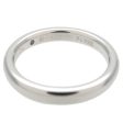 Tiffany&Co. Stacking Band Ring 1P Diamond PT950 Platinum US4 EU47 Online Hot Sale