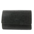 Louis Vuitton Taiga Multicles 6 Key Case Ardoise Black M30532 Supply