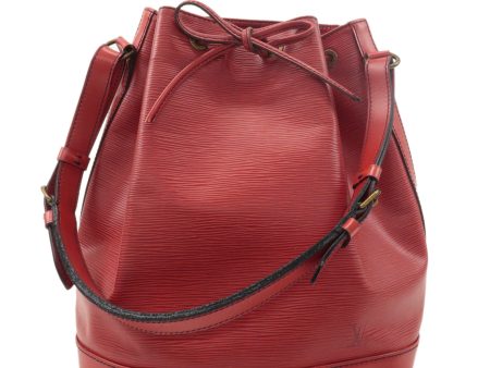 Louis Vuitton Epi Noe Shoulder Hand Bag Castilian Red M44007 Online Hot Sale