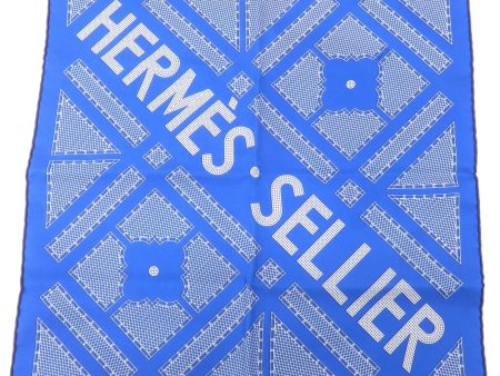 HERMES Scarf Carre 45 Silk 100 % Gabross HERMES Serie Marine Sale