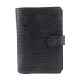 Louis Vuitton Epi Agenda PM Planner Cover Black Noir R20052 Cheap