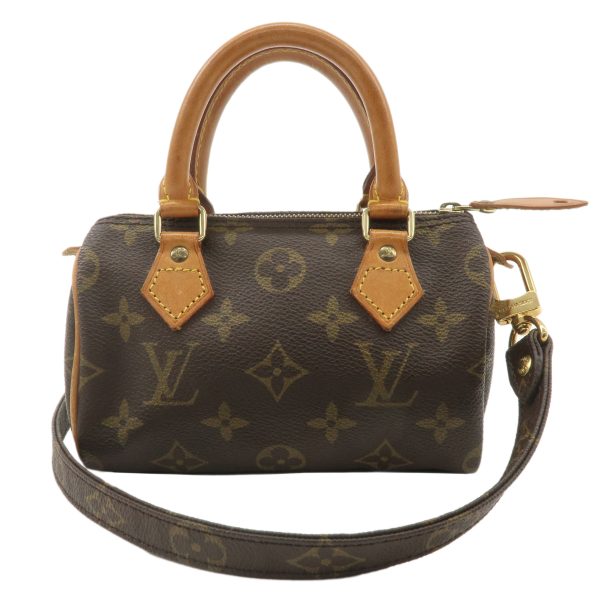 Louis Vuitton Monogram Mini Speedy & Strap M41534 J75011 Discount