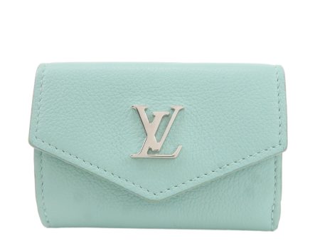 Louis Vuitton Portefeuille Lock Mini Wallet Mint Green M68481 Online Hot Sale