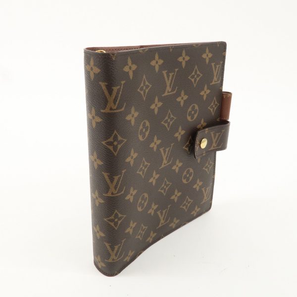 Louis Vuitton Monogram Agenda GM Planner Cover Brown R20106 Cheap