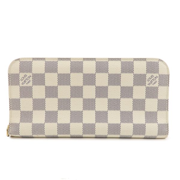 Louis Vuitton Damier Azur Portefeuille Unsolite Wallet N63072 Hot on Sale