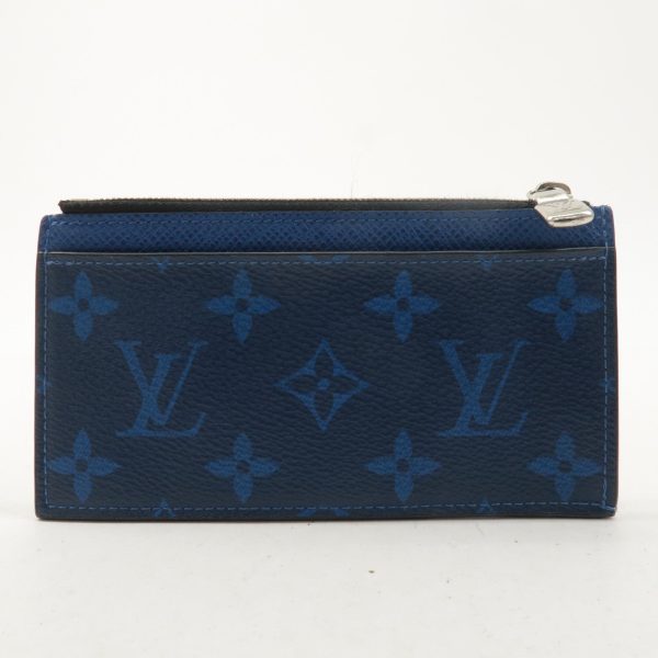 Louis Vuitton Taiga Leather Garama Coin Case Card Holder M30270 Online now