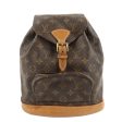 Louis Vuitton Monogram Montsouris MM Back Pack Backpack  M51136 Cheap