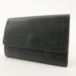 Louis Vuitton Taiga Multicles 6 Key Case Ardoise Black M30532 Supply