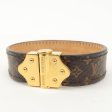 Louis Vuitton Monogram Bracelet Spirit Bangle #17 M6689 on Sale