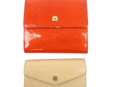 Louis Vuitton Vernis Set of 2 Key Case Wallet M90910 M91169 on Sale