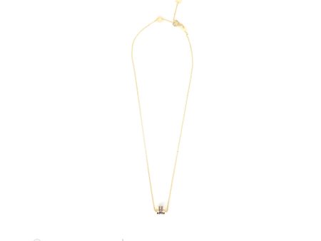 Bvlgari Mini Zero1 Necklace Ceramic Bronze Rose Gold on Sale