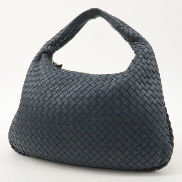 BOTTEGA VENETA Hobo Intrecciato Leather Shoulder Bag 115653 For Cheap