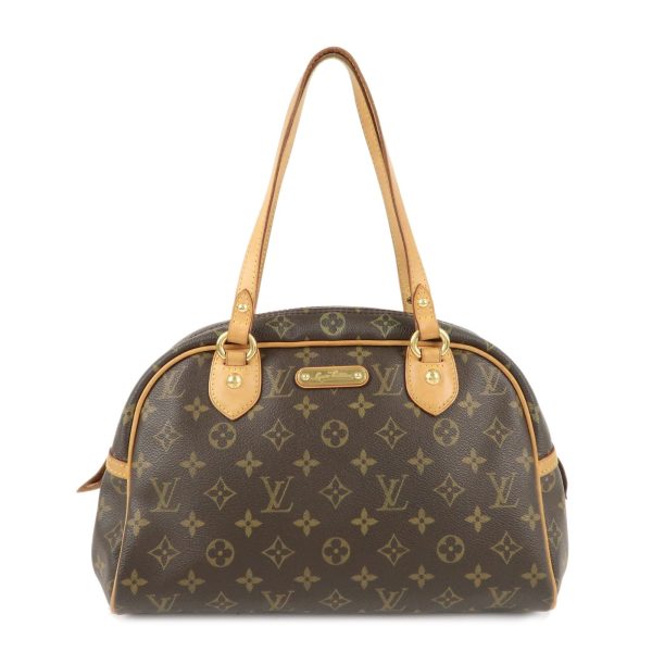 Louis Vuitton Monogram Montorgueil PM Shoulder Bag Brown M95565 Online now