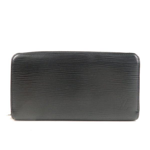 Louis Vuitton Epi Zippy Wallet Zip Round Wallet Noir M60072 Online Sale