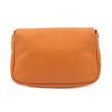 FENDI Leather Chain 2 Way Shoulder Bag Purse Orange 8M0276 Supply