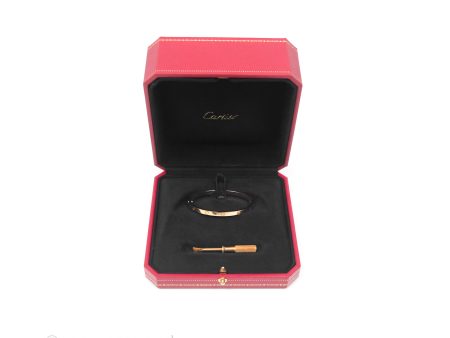 Cartier Small Love Bracelet Rose Gold Size 15 Online Sale