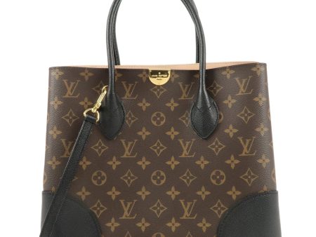 Louis Vuitton Monogram Flandrin 2Way Hand Bag Black Noir M41595 Fashion