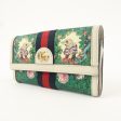 GUCCI Ophidia Sherry Yuko Higuchi PVC Leather Continental Wallet Online