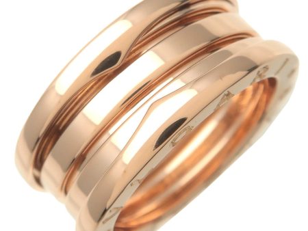 BVLGARI B-zero1 Ring 3 Band #53 K18PG 750PG Rose Gold US6.5 EU53 Online Hot Sale