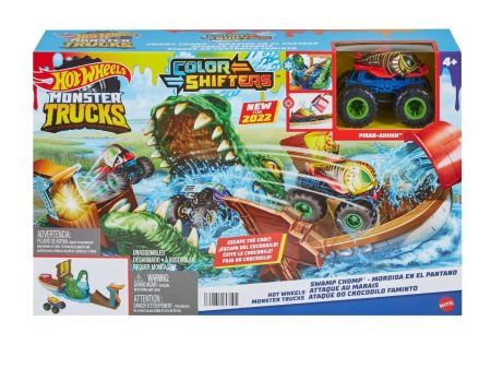 HOT WHEELS MONSTER TRUCKS SWAMP CHOMP Online Sale