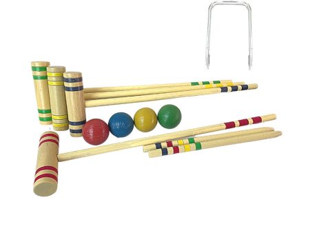 CLASSIC 4 PLAY CROQUET SET Sale