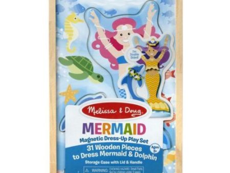 M&D MERMAID MAGNETIC DRESS UP PLAY SET Hot on Sale