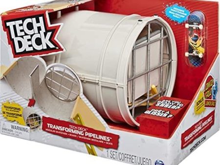 TECH DECK TRANSFORMING PIPELINES RAMP For Discount