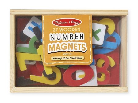 M&D MAGNETIC WOODEN NUMBERS Supply