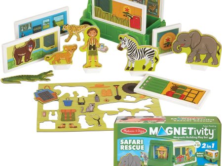 MELISSA & DOUG MAGNETIVITY SAFARI RESCUE on Sale