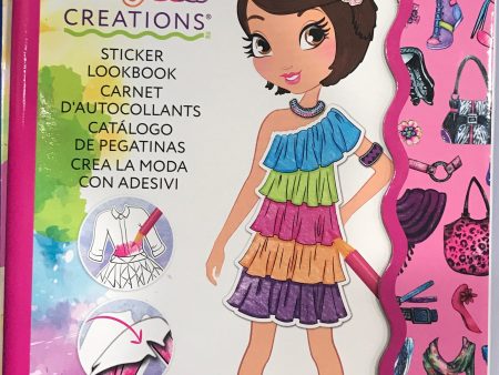 1083977 CRAYOLA CREATIONS STICKER LOOK BOOK Cheap