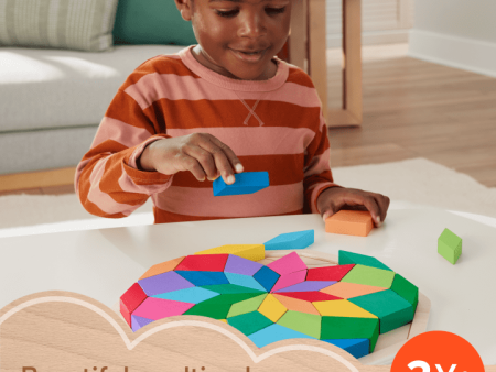 FISHER PRICE WOODEN MANDALA PUZZLE on Sale