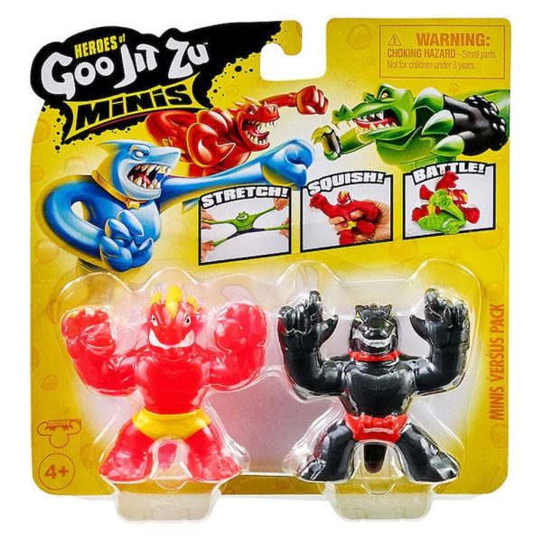 HEROES OF GOO JIT ZU MINIS VERSUS PACK ASST Discount