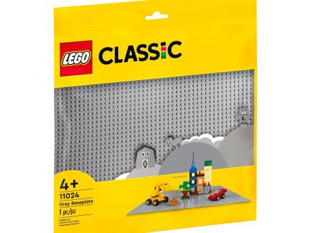 11024 LEGO GRAY BASEPLATE Online Hot Sale