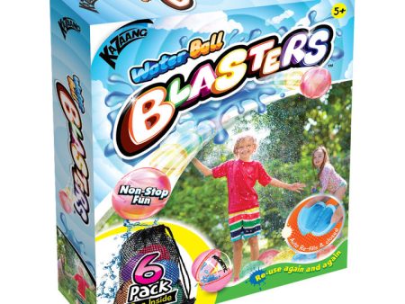 KAZAANG RE USEABLE WATER BALL BLASTERS 6 PACK Discount