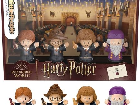 FISHER PRICE LITTLE PEOPLE COLLECTOR HARRY POTTER AND SORCERER S STONE FIGURE PACK on Sale